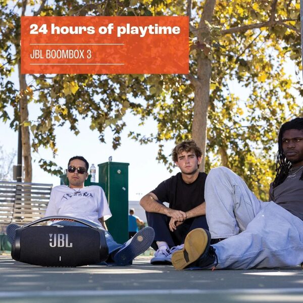JBL Boombox 3 Portable Bluetooth Speaker with Massive Sound, Deepest Bass, IPX7 Waterproof, 24H Playtime, PartyBoost - Image 8