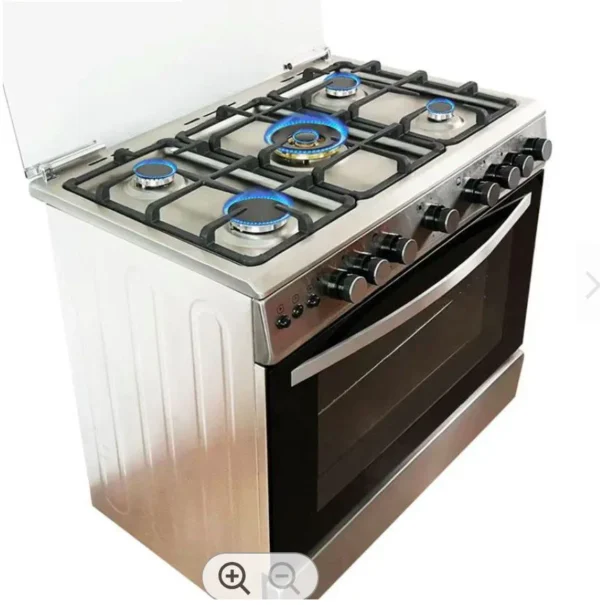 Florsa Full Gas Cooker With 5 gas burners 90cmx60cm