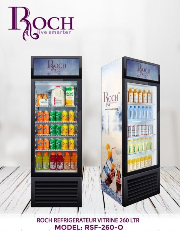 Roch 229Litres Showcase Fridge RSF-290 - Image 2