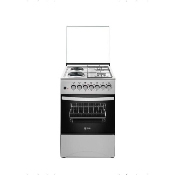 SPJ 2 Gas + 2 Electric Gas Cooker Oven 50x50cm
