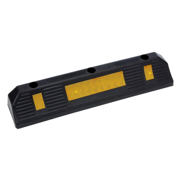 Rubber Wheel Car Stopper used in Parking Areas