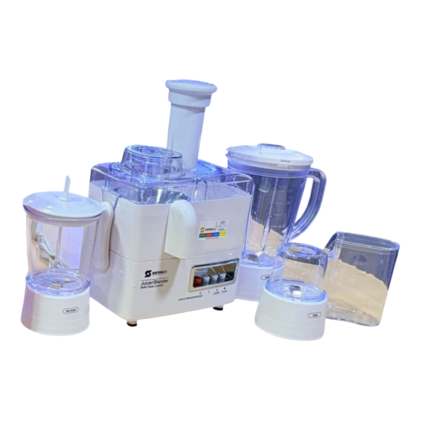 Sayona 4in1 Juice Extractor and Food Processor - SB-4596 - Image 2