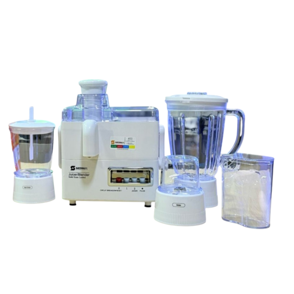 Sayona 4in1 Juice Extractor and Food Processor - SB-4596