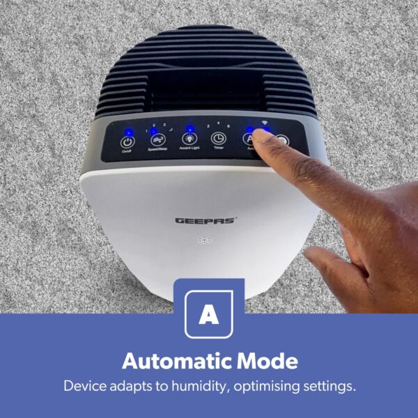 Geepas Digital Smart Air Purifier and Humidifier (GAP63073UK) - Image 4