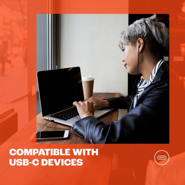 JBL Tune 305C Wired USB C Earphones - Image 4