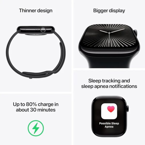 Apple Smart Watch Series 10 46mm Rose Gold - Image 5
