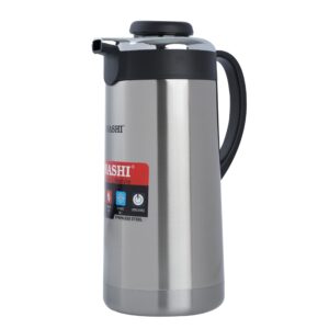 Sonashi Hot And Cold Vacuum Flask SVF-2000 Silver/Black 2.0 Liters