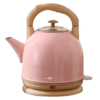 Cutronic 6L Electric Kettle with a wooden handle and base