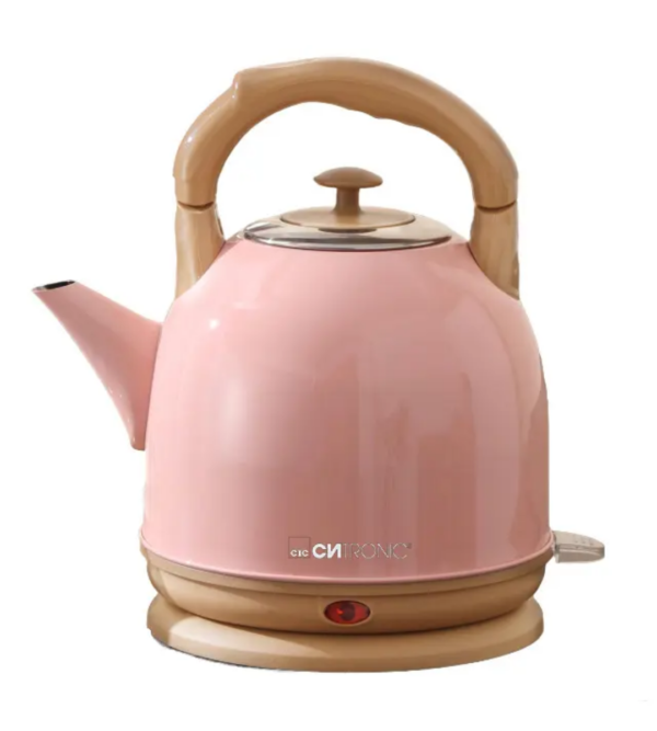 Cutronic 6L Electric Kettle with a wooden handle and base