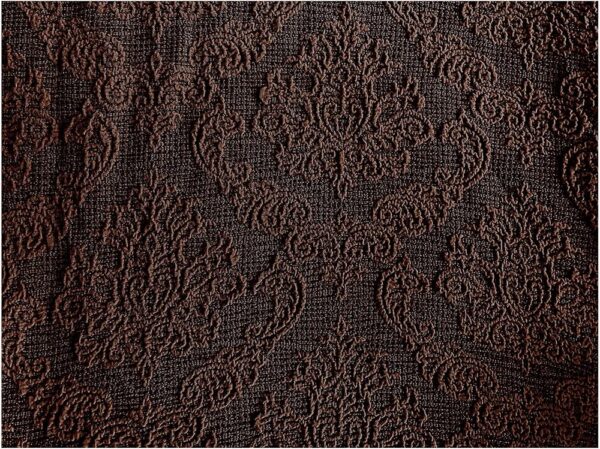 Turkish Fabric 7 Seater Sofa Covers 3211, Stretchable Couch Cover Combination Slipcover (Chocolate) - Image 8