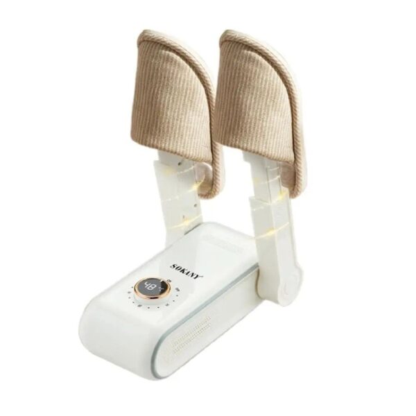 Sokany Portable Electric Shoe Dryer, Foldable Antibacterial Shoe Warmer with Timer, Intelligent Quick Shoe Dryer