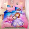 Sofia The First Kid's Character Duvet Set Bed Cover 4x6 3pcs