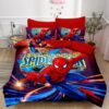 Spiderman Kid's Character Duvet Set Bed Cover 4x6 3pcs