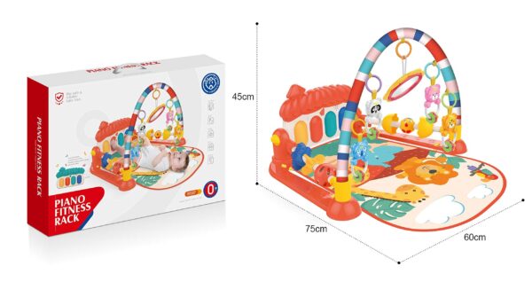 Musical Keyboard Mat Piano Gym Mat Gym & Fitness Rack for babies - Image 5