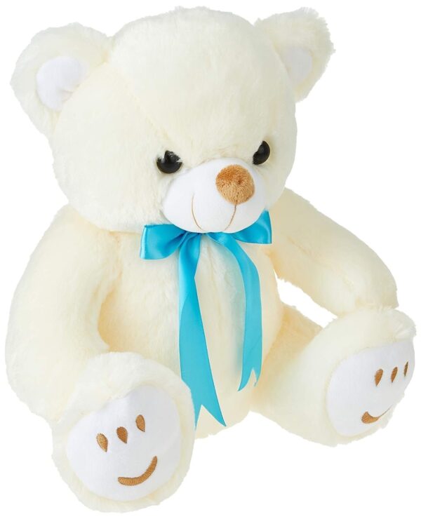 Kiddie castle Cute Teddy Bear Stuffed Animals Super Soft with Bow Plush Bear Toy White | Great Birthday Gift - Image 6
