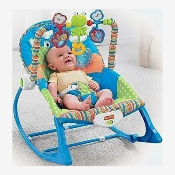 Infant to Toddler Baby Swing Musical Rocker for Baby Boys/Girls/Toddlers/Infants (Blue) - Image 2