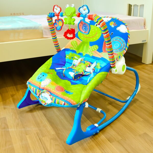Infant to Toddler Baby Swing Musical Rocker for Baby Boys/Girls/Toddlers/Infants (Blue)