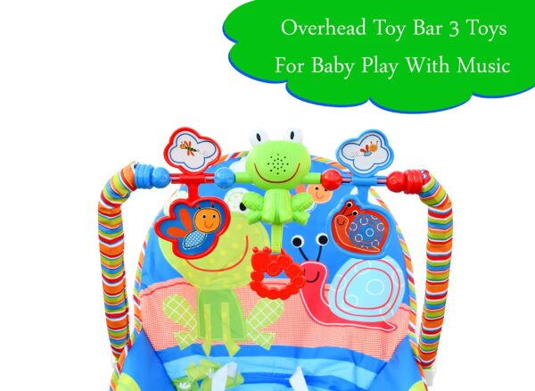 Infant to Toddler Baby Swing Musical Rocker for Baby Boys/Girls/Toddlers/Infants (Blue) - Image 9