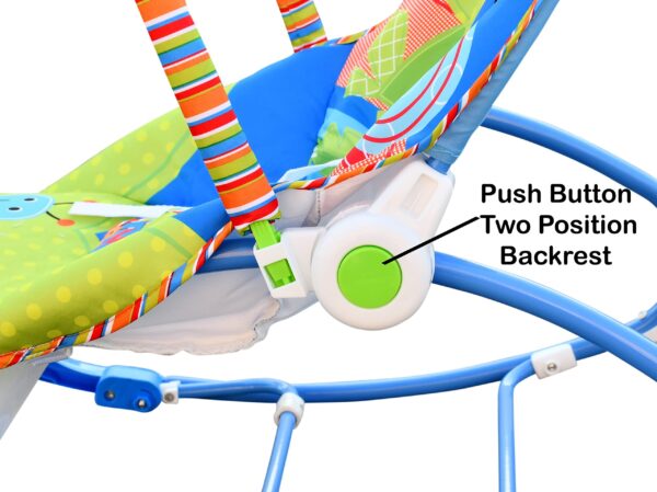 Infant to Toddler Baby Swing Musical Rocker for Baby Boys/Girls/Toddlers/Infants (Blue) - Image 8