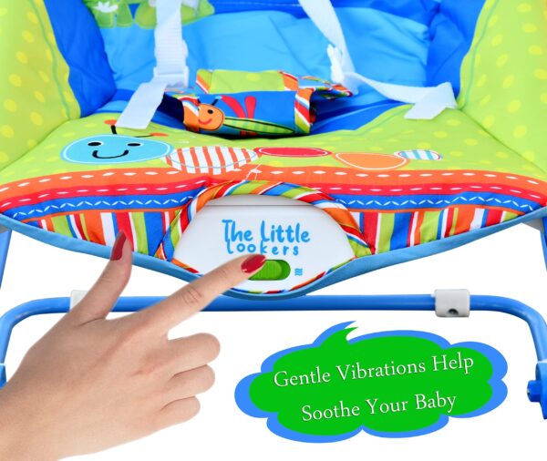 Infant to Toddler Baby Swing Musical Rocker for Baby Boys/Girls/Toddlers/Infants (Blue) - Image 6