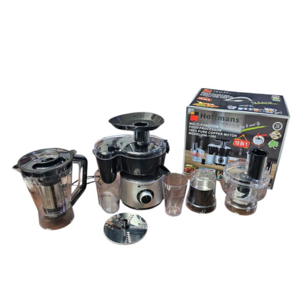 Hoffmans 10-in-1 Multifunctional Food Processor and Blender - Image 2