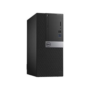 DELL OptiPlex 7040/7060/3040 6th/7th Gen CPU (Tower) Intel Core i5 8GB RAM 128Gb SSD 1TB HDD (Refurbished)- Black