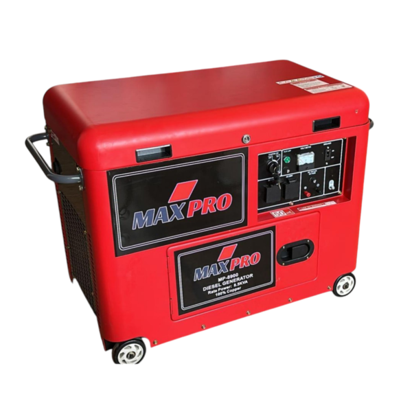 Maxpro MP-8900 diesel generator with a rated power of 8.5 KVA - Image 4