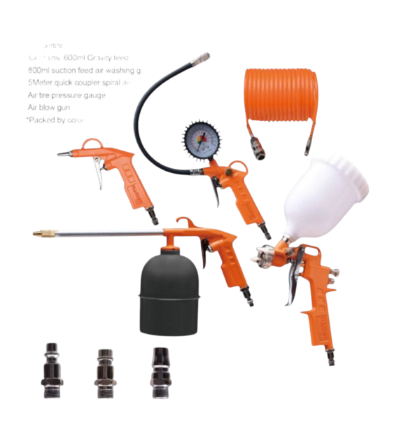 Harden Runner Air Compressor Tools Set 5 Pieces