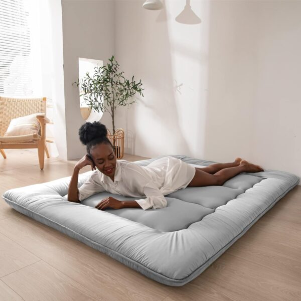 Camping Foldable Fiber Mattress 4by6 5by6 Color and Design may vary