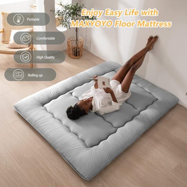 Camping Foldable Fiber Mattress 4by6 5by6 Color and Design may vary - Image 6