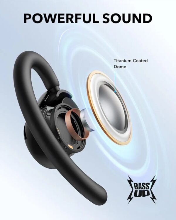 Soundcore By Anker V20i Ear Hook Wireless Headphones | Jogging Gym Fitness Headsets - Image 3