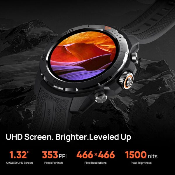 Mibro GS Explorer Fitness Smart Watch Dual Band GPS Dual Strap - Image 4