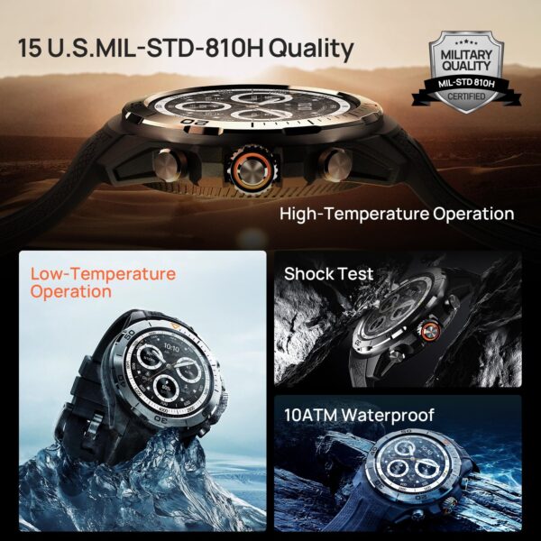 Mibro GS Explorer Fitness Smart Watch Dual Band GPS Dual Strap - Image 5