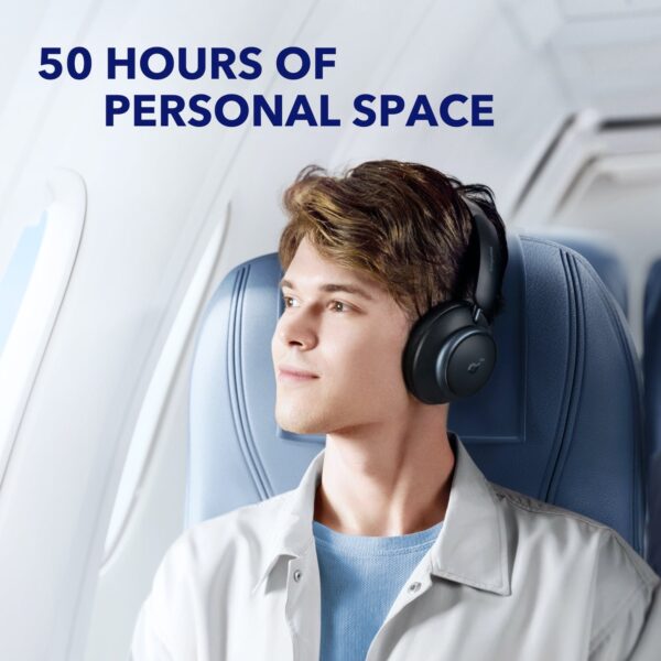 Soundcore by Anker Space Q45 Headphones with Adaptive ANC, Carrying Case & upto 50 hours playtime - Image 5