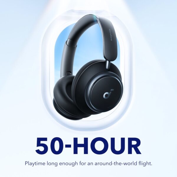Soundcore by Anker Space Q45 Headphones with Adaptive ANC, Carrying Case & upto 50 hours playtime - Image 2