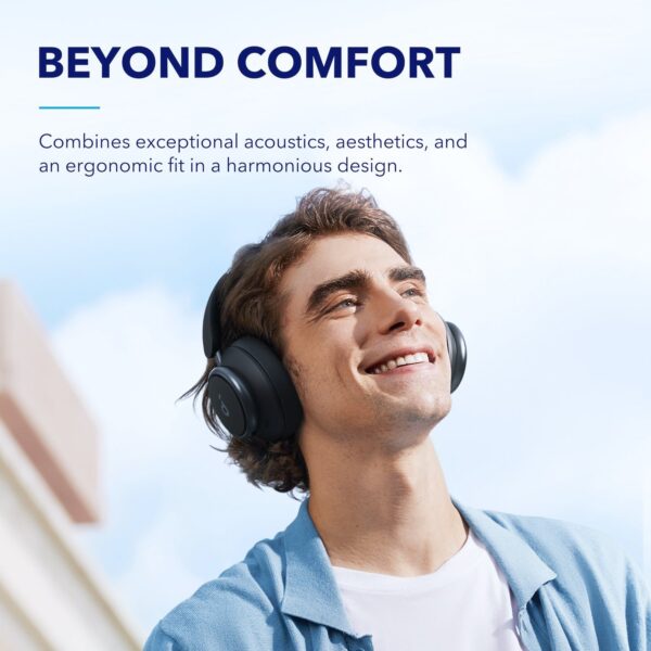 Soundcore by Anker Space Q45 Headphones with Adaptive ANC, Carrying Case & upto 50 hours playtime - Image 6