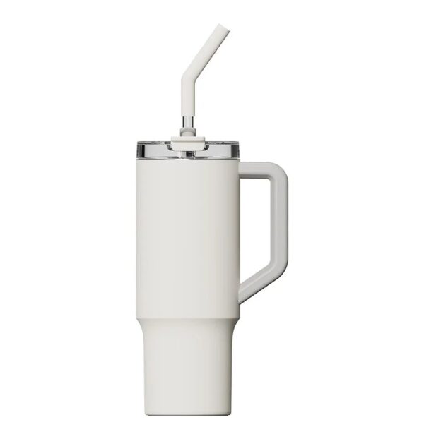 Xiaomi 1L Stainless Steel Straw Mug / Vacuum Bottle that keeps your drinks hot for upto 12hrs