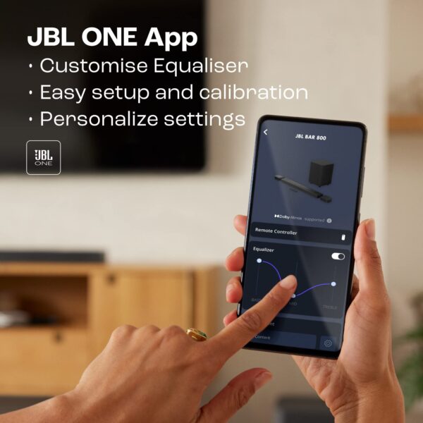 JBL Sound Bar 800 5.1.2 Ch 720 watts, Wireless Subwoofer - Image 2