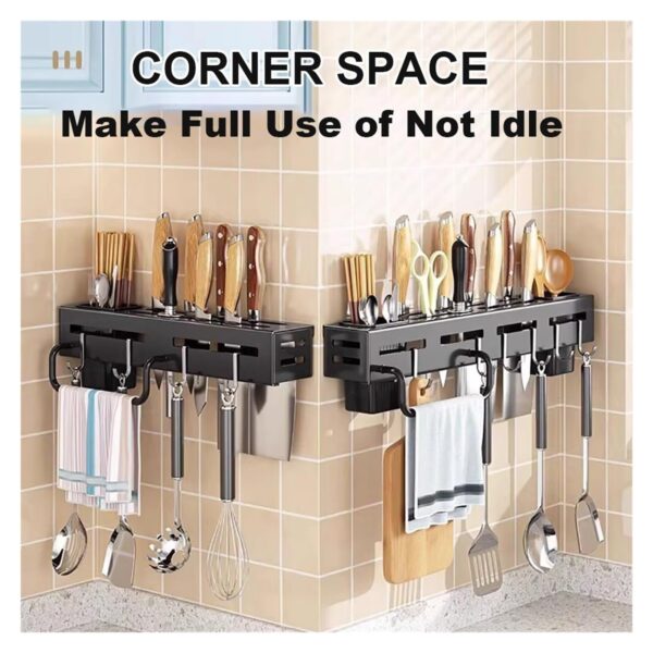 Kitchen Cutlery Organiser Wall Mounted - Image 5