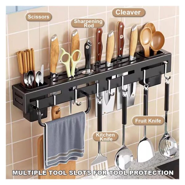 Kitchen Cutlery Organiser Wall Mounted - Image 4