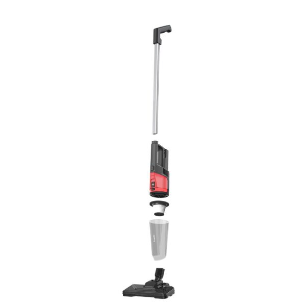 Saachi 2-in-1 Rechargeable Cordless Stick Vacuum Cleaner: Powerful Cleaning with HEPA Filter & Rotating Brush NL-VC-1110RCH-BK - Image 5