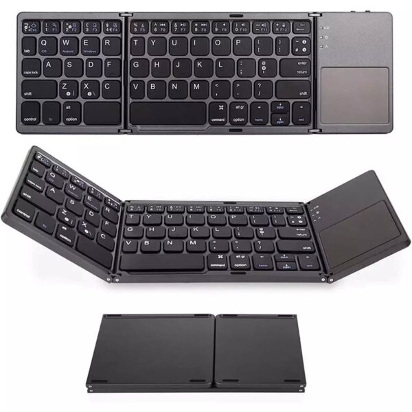 B033 Foldable Bluetooth Keyboard with Touchpad