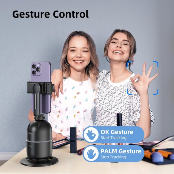 P03 Magic snapshot auto face tracking desktop Gimbal Selfie Stick - Image 6