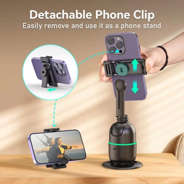 P03 Magic snapshot auto face tracking desktop Gimbal Selfie Stick - Image 3