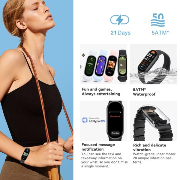 Xiaomi Smart Band 9 Fitness Smart Watch - Image 2
