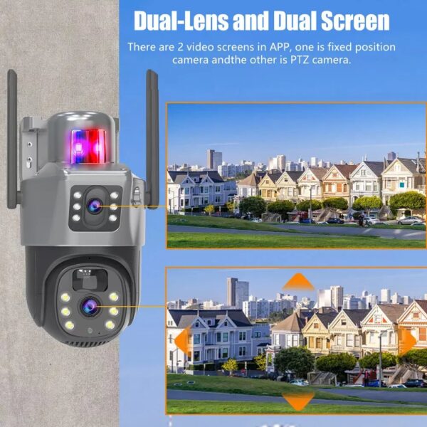 4PCS Solar Battery Powered Outdoor Home Security Camera Systems CCTV US uses Sim Card Only - Image 8