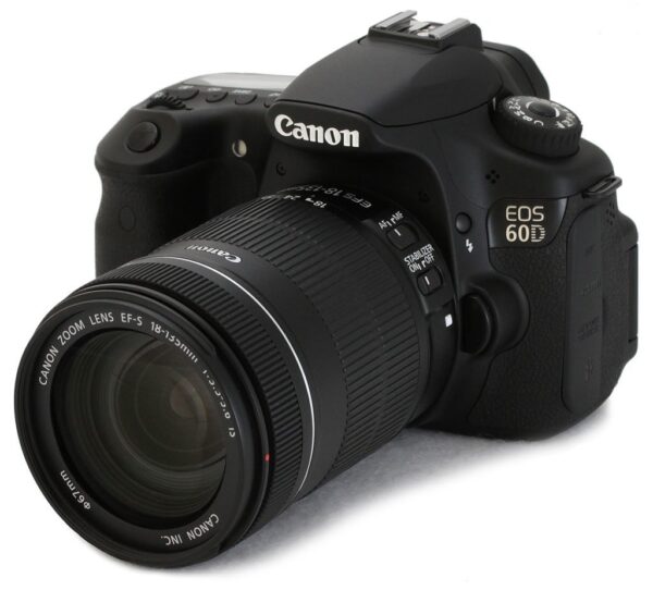 Refurbished Canon EOS 60D DSLR Camera Body w/Battery, Charger, and Strap
