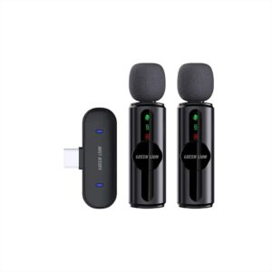 Green Lion GM-76X Microphone with 3-Level Noise Cancellation, 5 Hours Working Time
