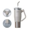 Brave TempGuard 40oz (1200ml) Stainless Steel Thermal Tumbler with straw –Vacuum Insulated travel mug