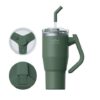 Brave TempGuard 32oz (950ml) Stainless Steel Thermal Tumbler with straw –Vacuum Insulated travel mug